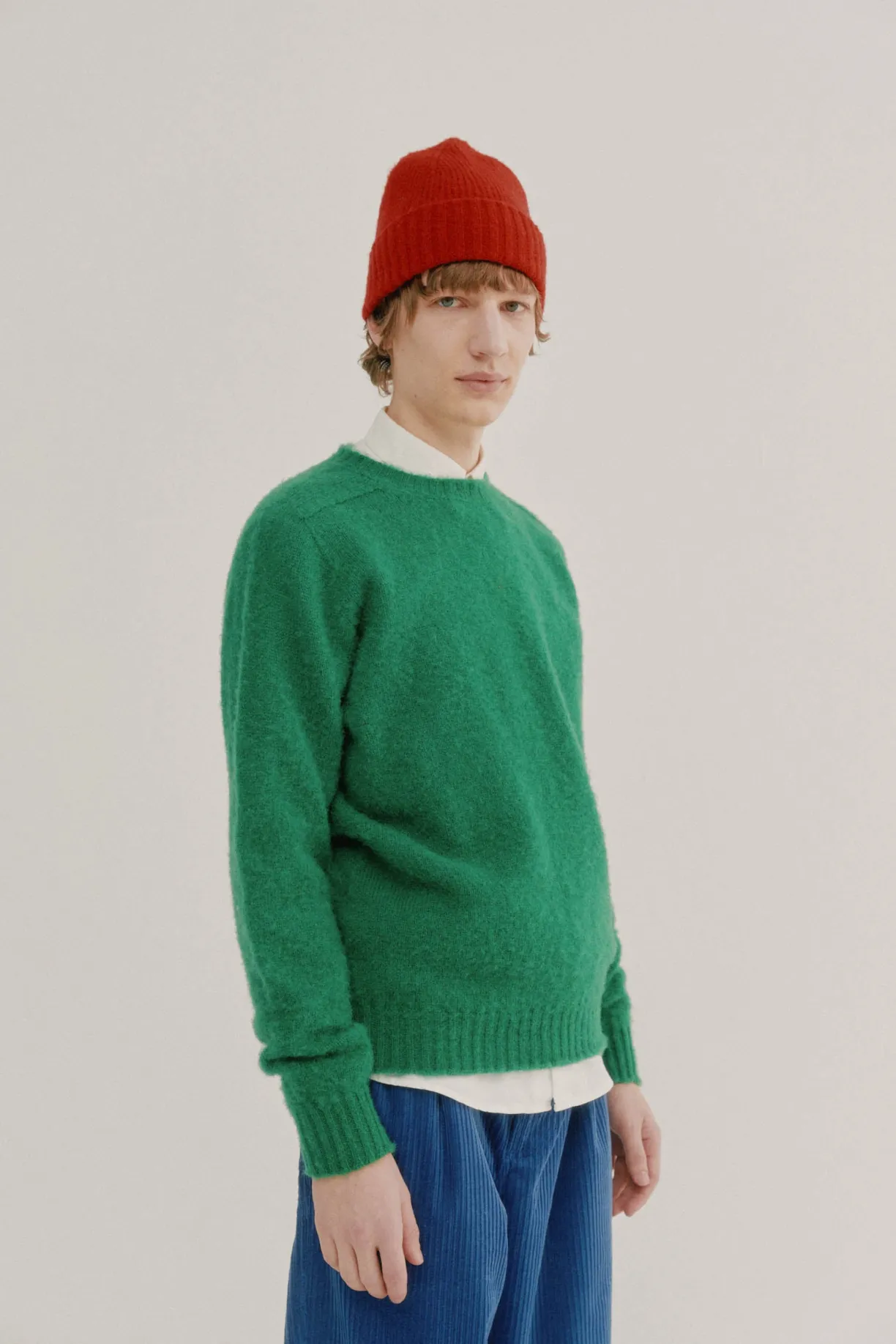 Howlin Shaggy Bear - Green Star^ Shaggy Bear | Knitwear