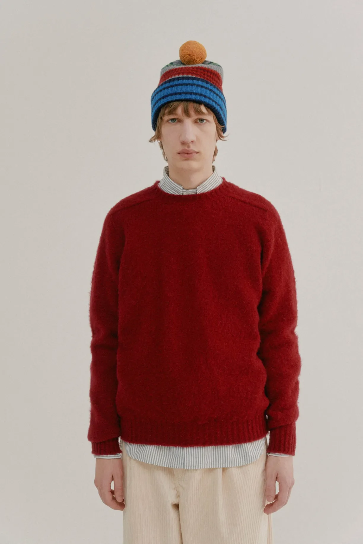 Howlin Shaggy Bear - Rosy^ Shaggy Bear | Knitwear