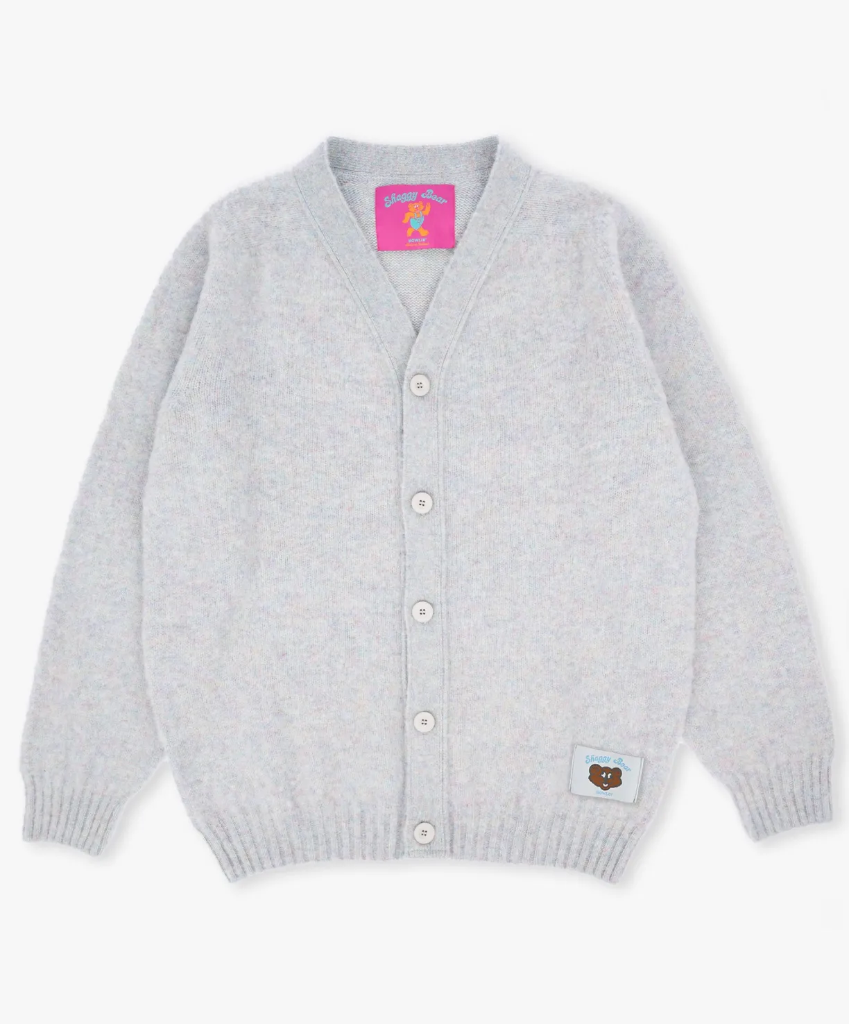 Howlin Shaggy Bear Cardigan - Galaxy^ Shaggy Bear | Knitwear