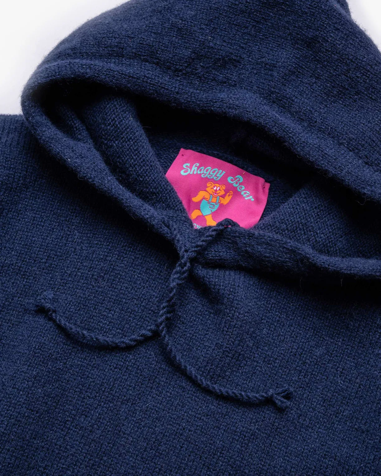 Howlin Shaggy Bear Hoodie - Navy *Exclusive^ Shaggy Bear | Knitwear