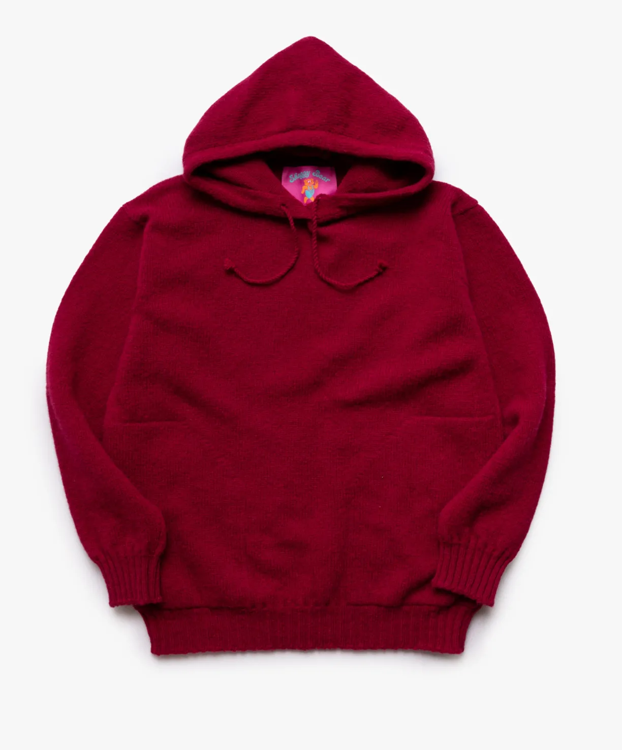 Howlin Shaggy Bear Hoodie - Rosy *Exclusive^ Shaggy Bear | Knitwear