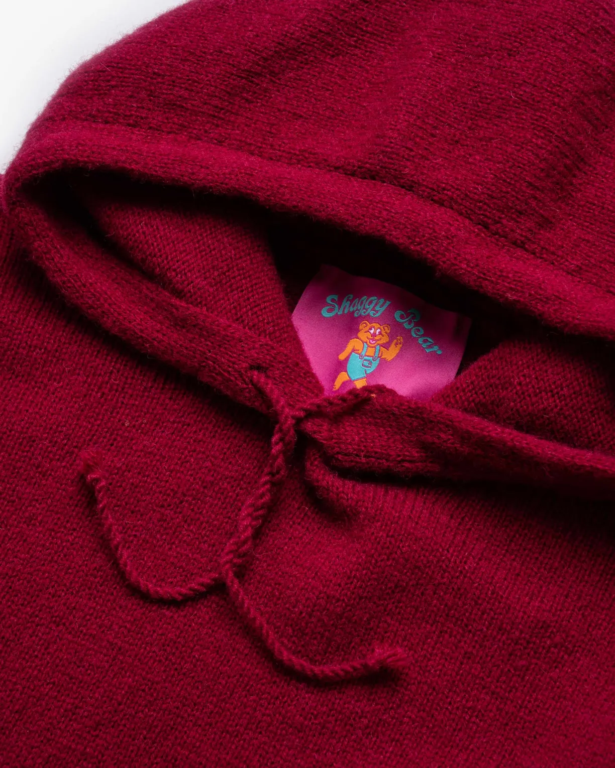 Howlin Shaggy Bear Hoodie - Rosy *Exclusive^ Shaggy Bear | Knitwear