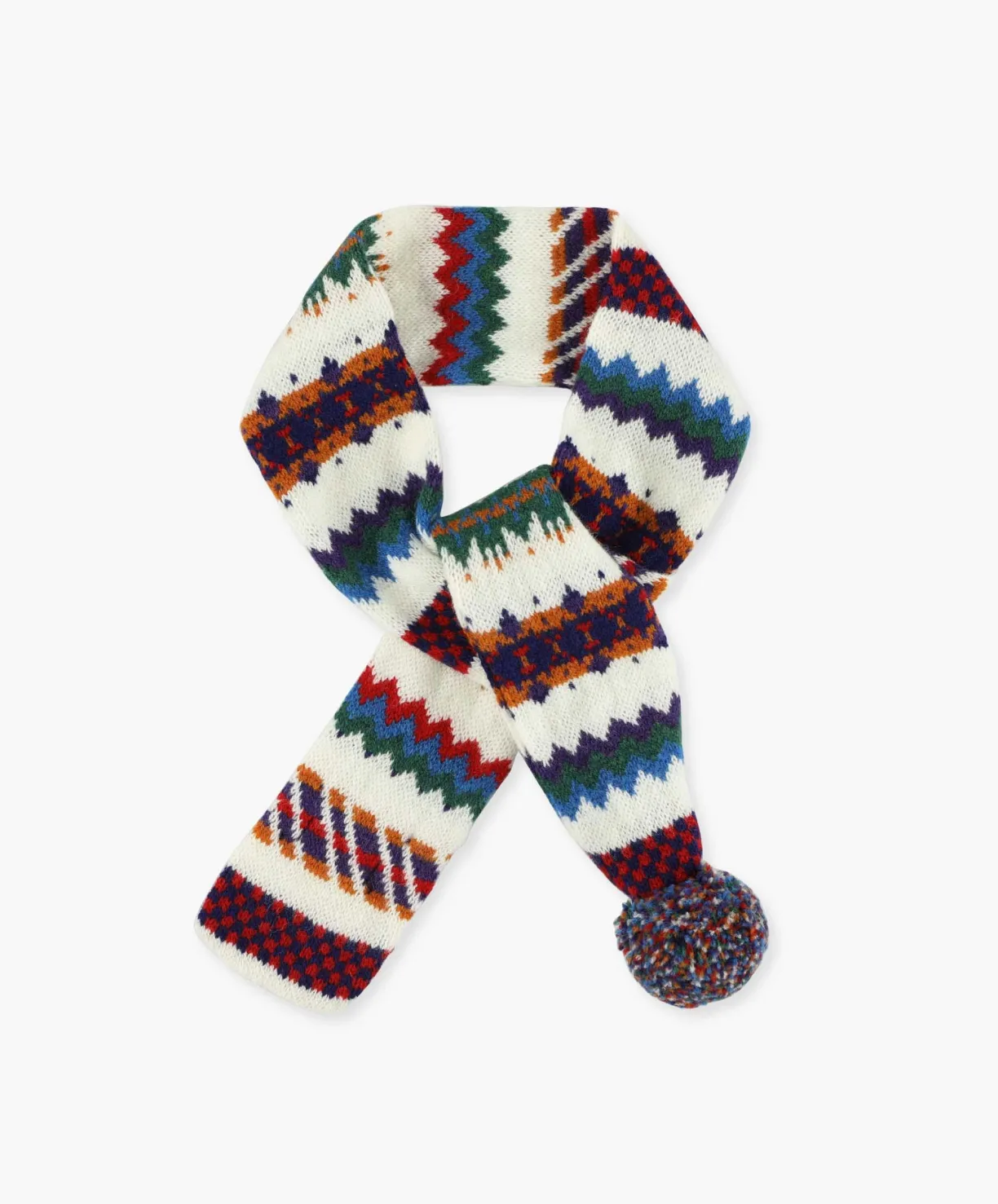 Howlin Small Woolen Wonder Scarf - Ecru^Women Scarves | Accessories