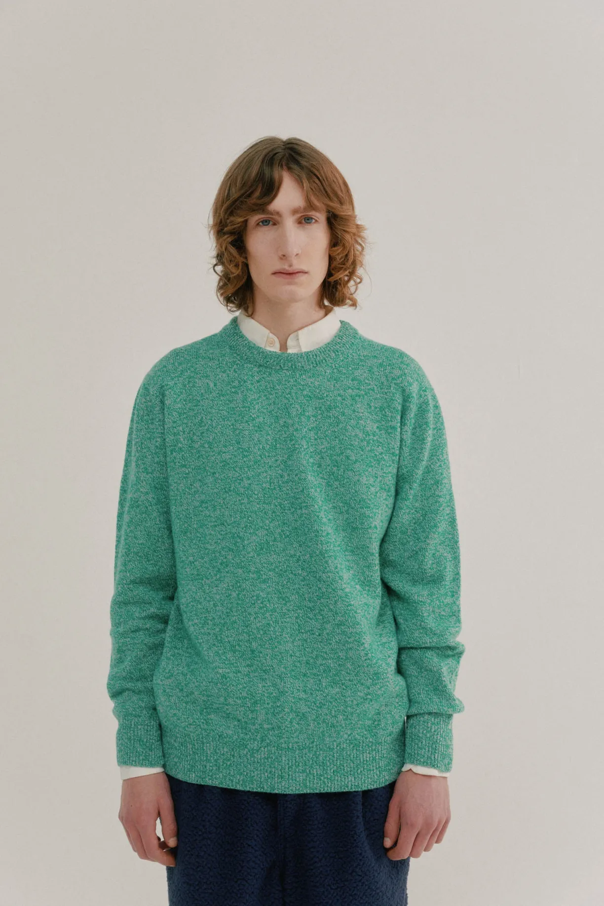 Howlin Soft Poison Knit - Green Mix^ Knitwear