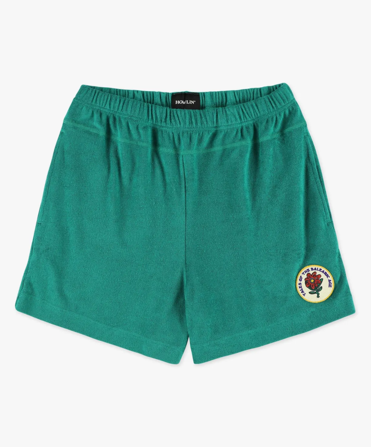Howlin Towel Shorts Uni - Tales Of The Balearic Age - Green Bliss^ Shorts | Made In Belgium