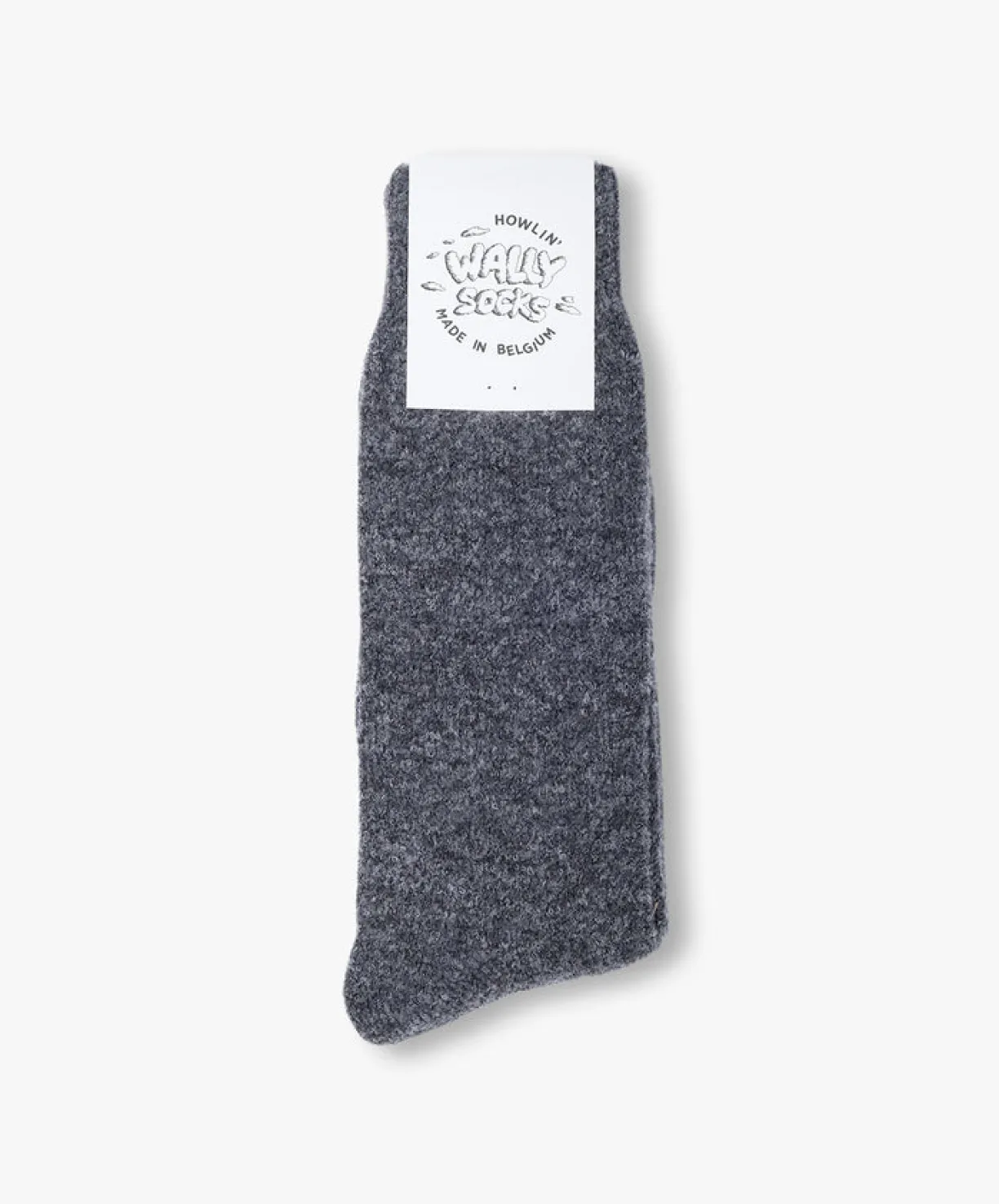 Howlin Wally Socks - Dark Grey^Women Socks | Made In Belgium