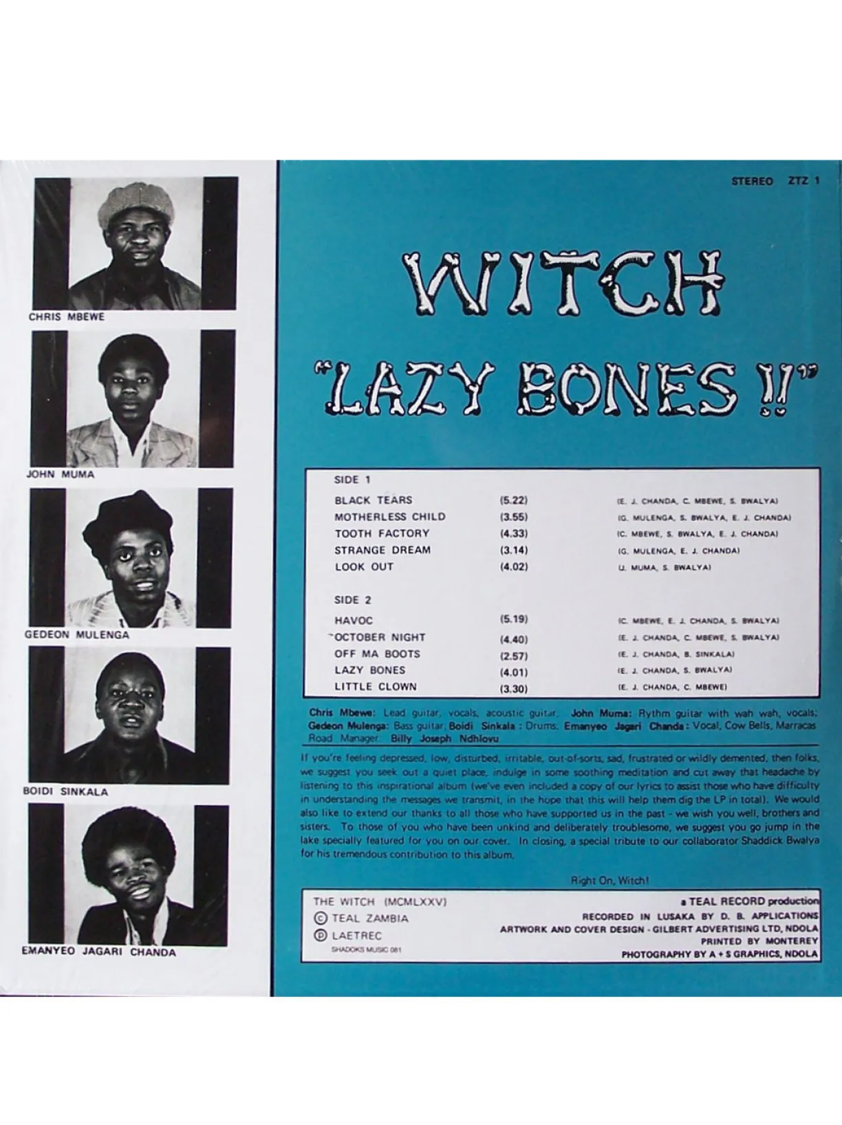 Music Witch Lazy Bones^Women Music | Music